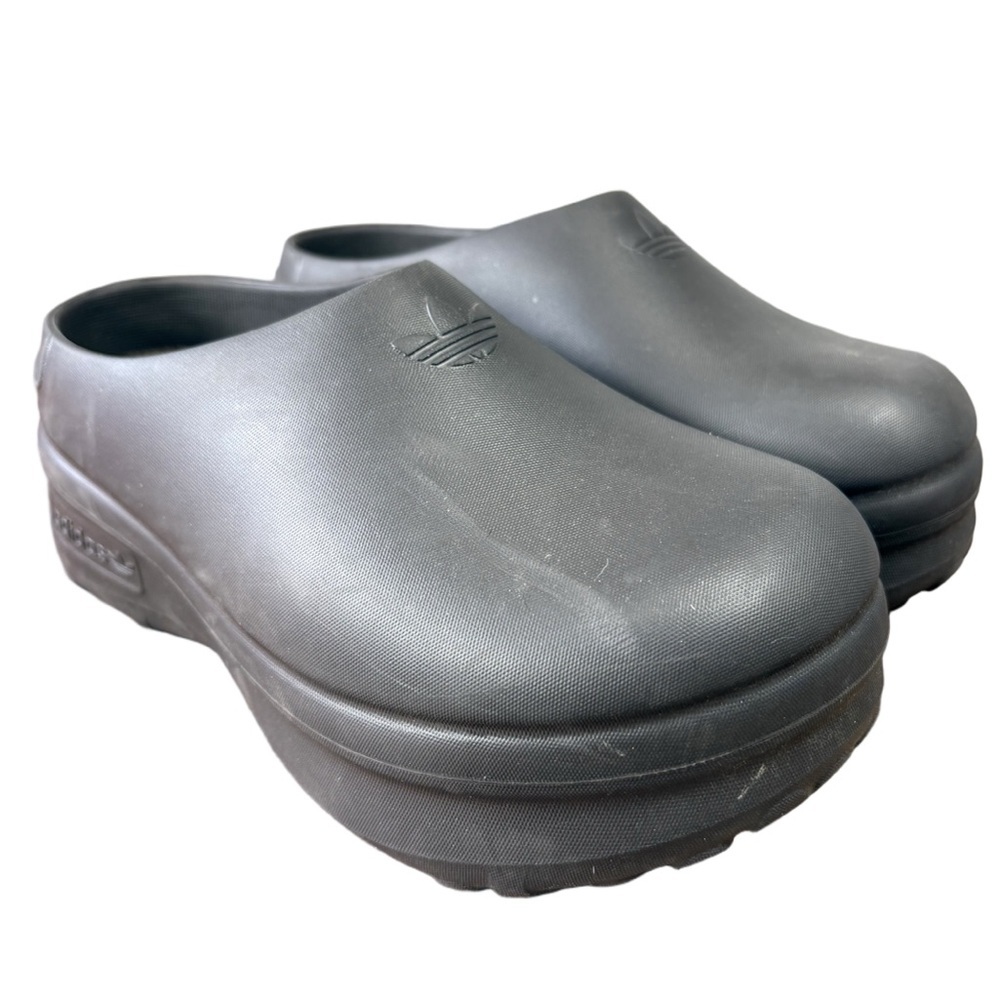 Adidas Originals Foam Platform Clogs Black Women’s Size 5